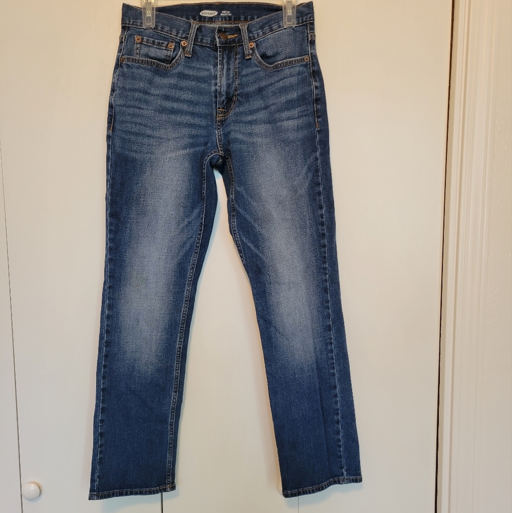 Old Navy Jeans Straight 28 x 30 Built in Flex